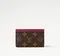Визитница Louis Vuitton из вощёной канвы Monogram
