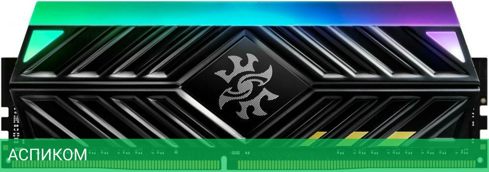 Оперативная память A-Data Spectrix D41 RGB 16GB DDR4 PC4-25600 (AX4U320016G16A-ST41)