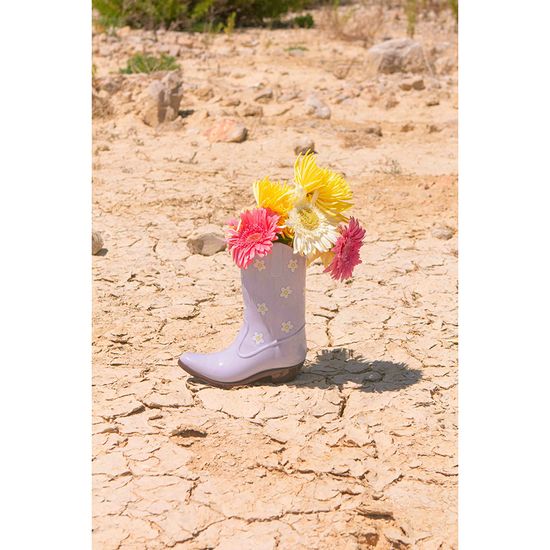 Ваза для цветов rodeo, 22,5 см, лиловая