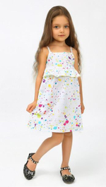 Сарафан "Маруся-1" р.104, Белый (Ивашка)