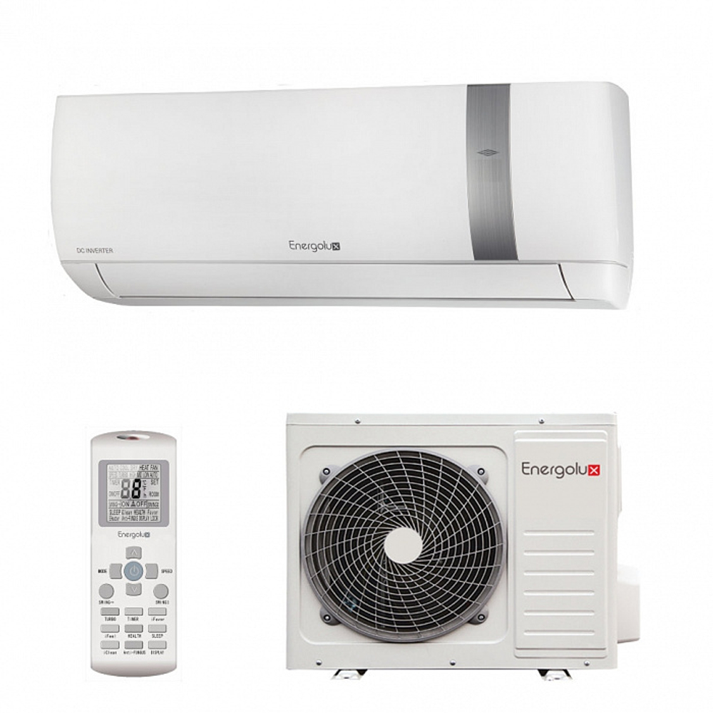 Сплит-система кондиционер инверторный Energolux Bern SAS24BN1-AI/SAU24BN1-AI-LE на 70 м²