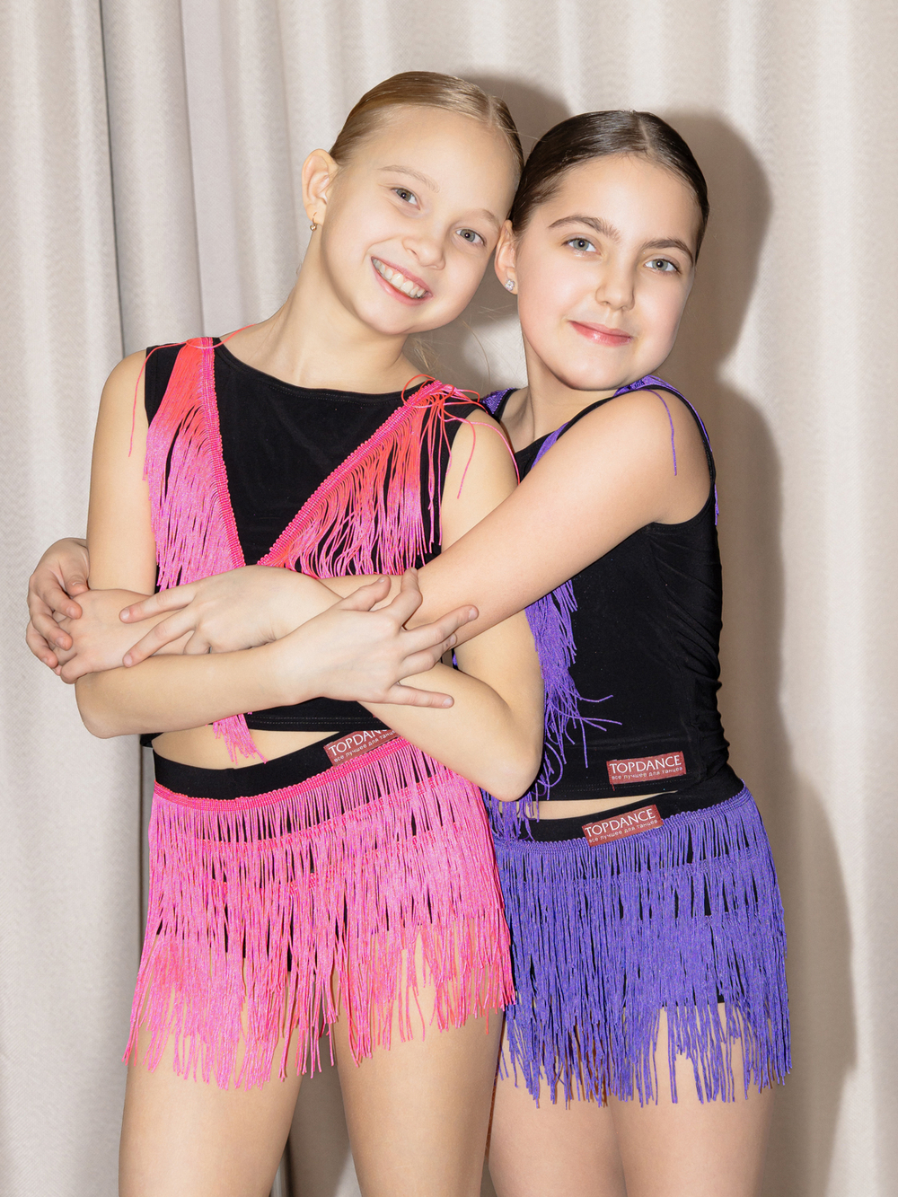 Детский топ с бахромой