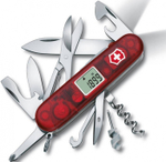Нож Victorinox Voyager полупрозрачный красный, 1.3705.AVT