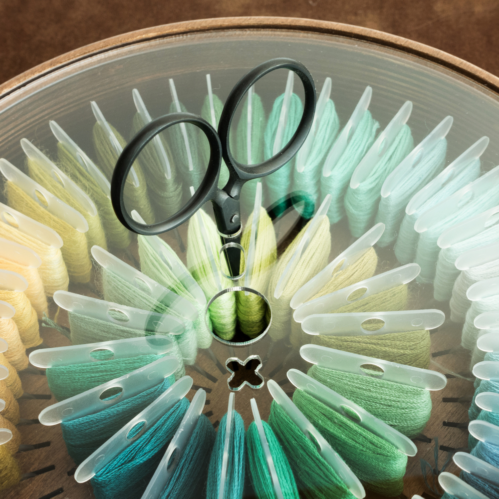 Круглый короб 22 см на 66 бобинок