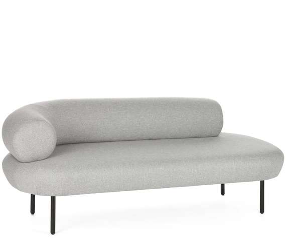 Двухместный диван Adelaide 169 см, серый