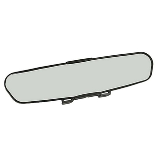 Зеркало салона на скобе пласт 300мм*70мм СИРИУС, антиблик 17057 (бл) 8077С-300Т