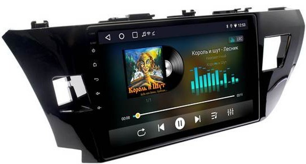 Магнитола для Toyota Corolla E180 2012-2016 - Vaycar VA77U-0003 на Android 13, 8-ядер, 2Гб-32Гб, 4G SIM-слот