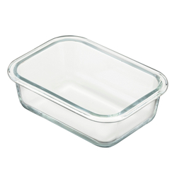 Набор прямоугольных контейнеров 3шт Smart Solutions с бамбуковыми крышками