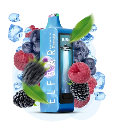 Elf Bar Planet 25000 - Blue Razz Ice (5% nic)