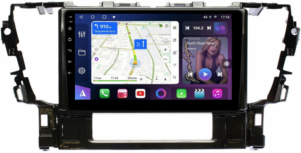 Магнитола для Toyota Alphard 3 Vellfire 2 H30 2015-2023 (любой руль) - FarCar 7155L монитор 10" QLED на Android 13, 8-ядер, CarPlay, 4G SIM-слот