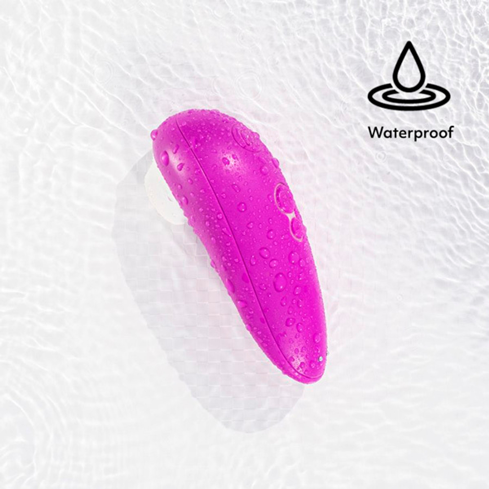 Фиолетовый бесконтактный клиторальный стимулятор 11,7см Womanizer Starlet 3 Violet WZ231SG4