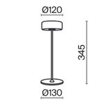 Аккумуляторный светильник Maytoni MOD229TL-L3G3K2