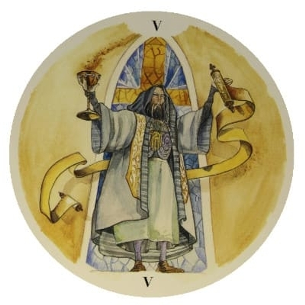 Circlle of Life Tarot (78 Tarot Cards in Round Shape) / Таро Круг Жизни (новое издание в футляре)