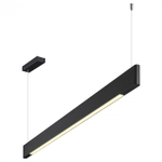 Подвесной светодиодный светильник Novotech 359548 LEDO NT25 000 черный диммир. со сменой цв.темпер. (пульт ДУ/прилож. Smart Life) IP20 LED 12/24W 220-240V 3000-5700К ITER