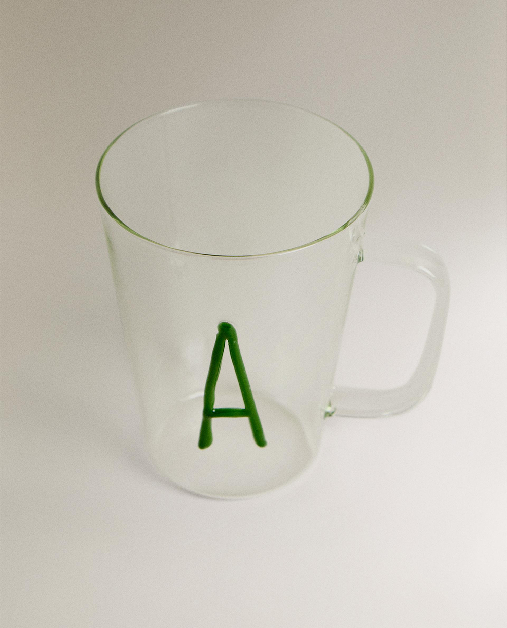 Zara Home чашка из боросиликатного стекла, цвет синий, 11.8 см