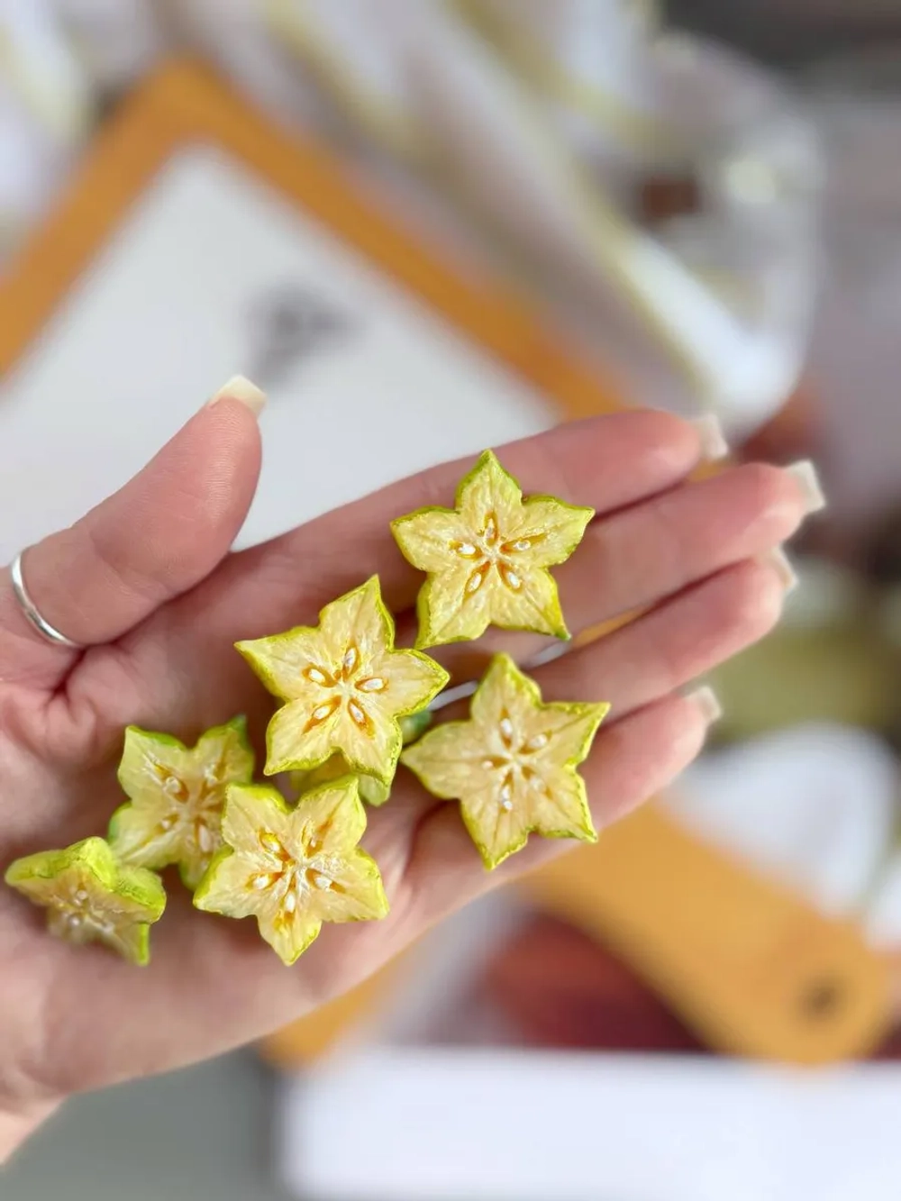 Силиконовая форма карамбола