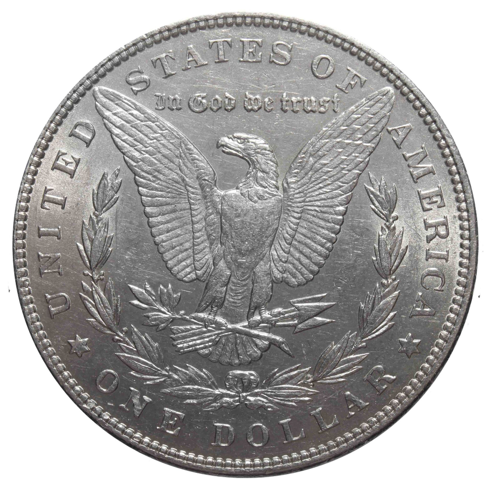 1 доллар 1884 США (Морган). XF-AU