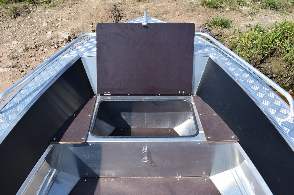 Алюминиевая лодка WELLBOAT-42