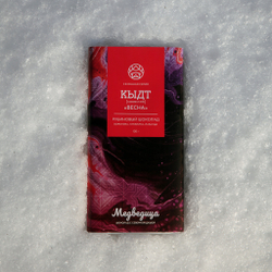 Рубиновый шоколад с вороникой, клубникой и лавандой "Весна" (КЫДТ)(100 г)
