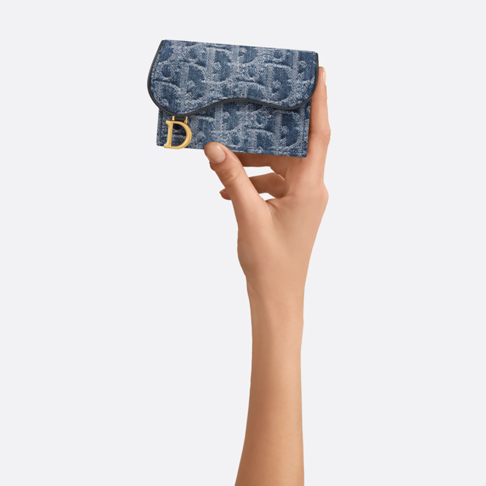 Картхолдеры и кошельки DIOR SaddleOBLIQUE D, S5611CDCE-M49E