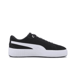 Женские кроссовки PUMA Smash Platform V2 Suede 'Black White' (WMNS) 373037-04