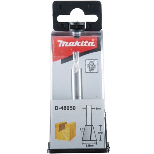 Фреза Makita ласточкин хвост 6,35*8*864*2T   D-48050