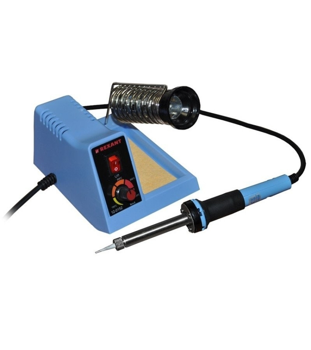 REXANT (12-0152) Паяльная станция  (160-500°С)  220V/48 Вт
