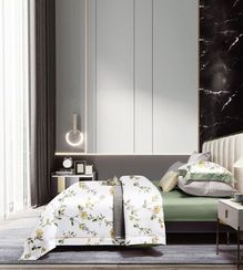 Постельное белье Asabella печатный сатин 1868