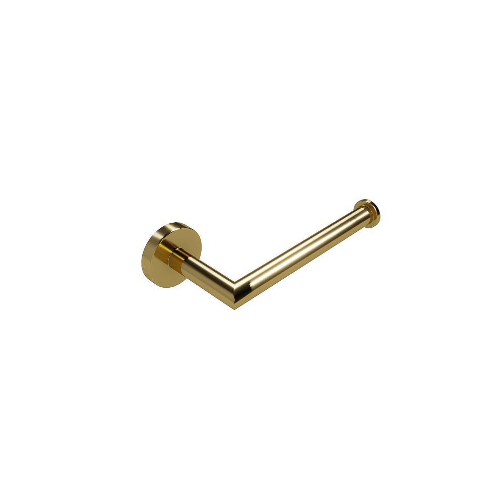 Держатель для туалетной бумаги ROUND, золото, LUX-RND510-GL