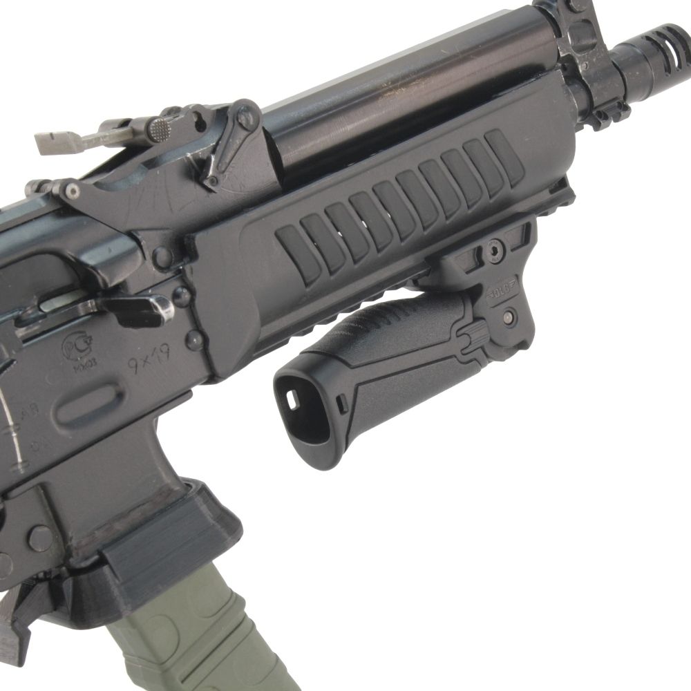 Складная рукоятка на цевье, DLG Tactical