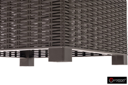 Комплект уличной мебели MANCHESTER SET 2, цвет венге