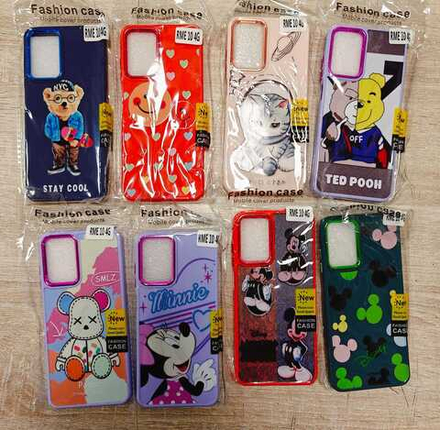 Чехол TPU на Samsung A04 с принтом (mix)