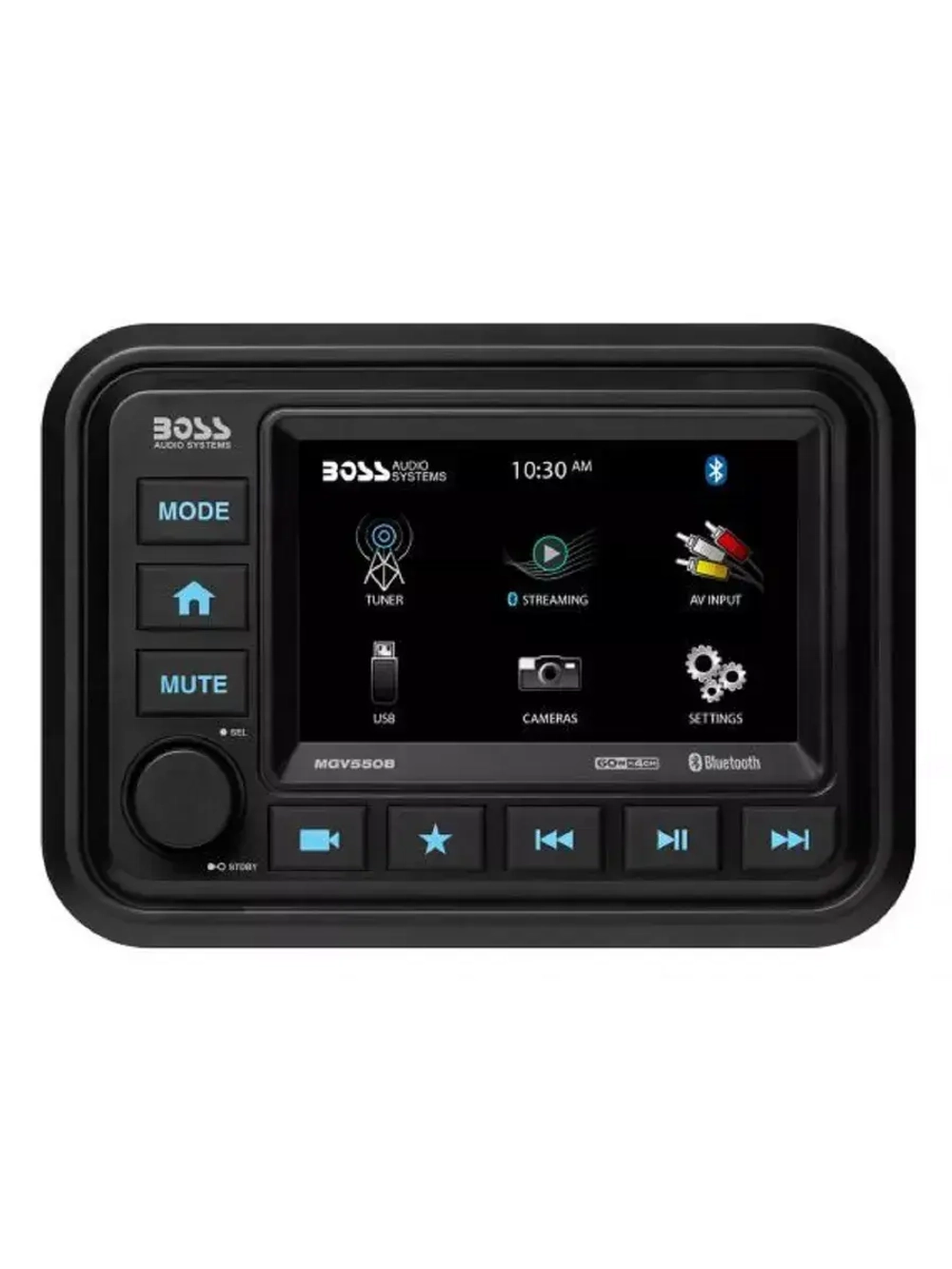 Морская магнитола Boss Audio 60W x 4. (no CD/DVD) 5"