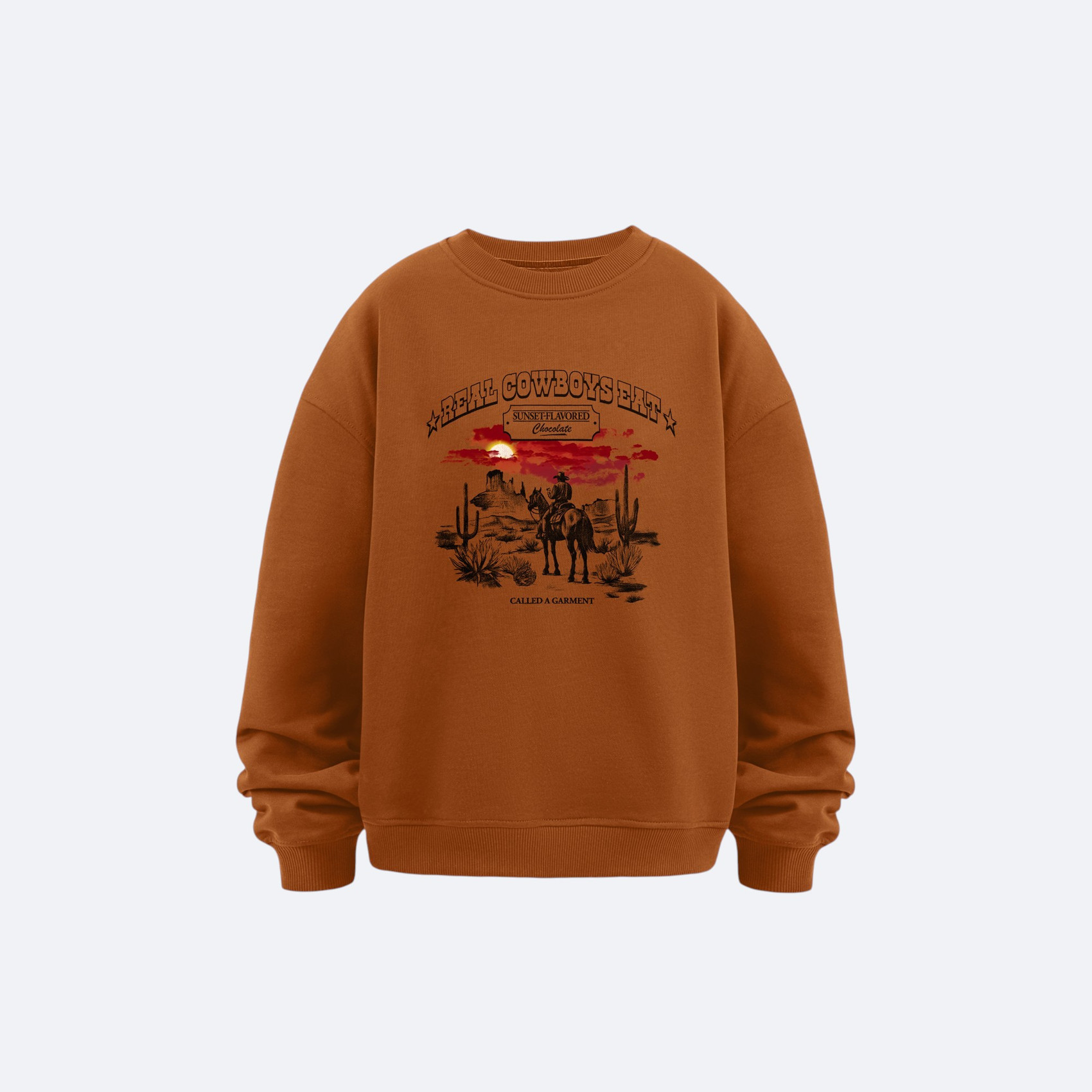 Свитшот Called a Garment Chocolate (caramel) артикул: - купить в магазине Дайс