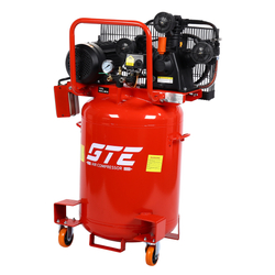 Компрессор пневматический 380В 3.0кВт 8атм. 400л/мин. ресивер-150л поршн. ремен. вертикальный GTE
