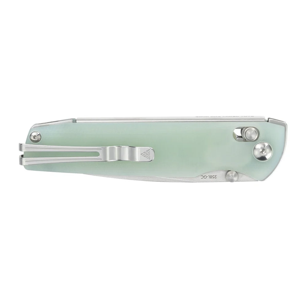 Нож складной SRM 258L-GC Terrier Stonewash (D2, Natural G10)