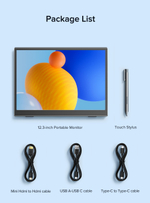 12.3" Портативный сенсорный игровой монитор Uperfect UTouch V1 1920x1280, 60 Гц, IPS