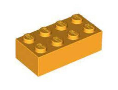 Lego Кирпич 2x4 (оранжевый) 4229356-3001