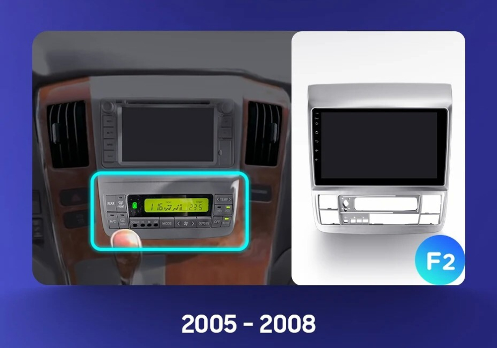 Магнитола для Toyota Alphard 2005-2008 - Teyes SPRO+ Android 10, ТОП процессор, 4-32, SIM-слот