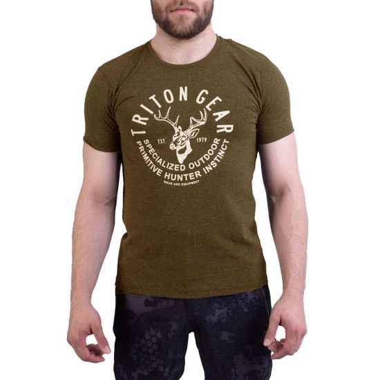 Футболка "PRIMITIVE INSTINCT" (хаки)