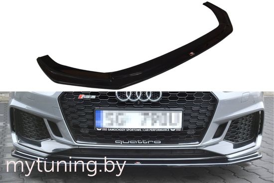 Сплиттер бампера переднего для AUDI RS5 B9 (17-...)