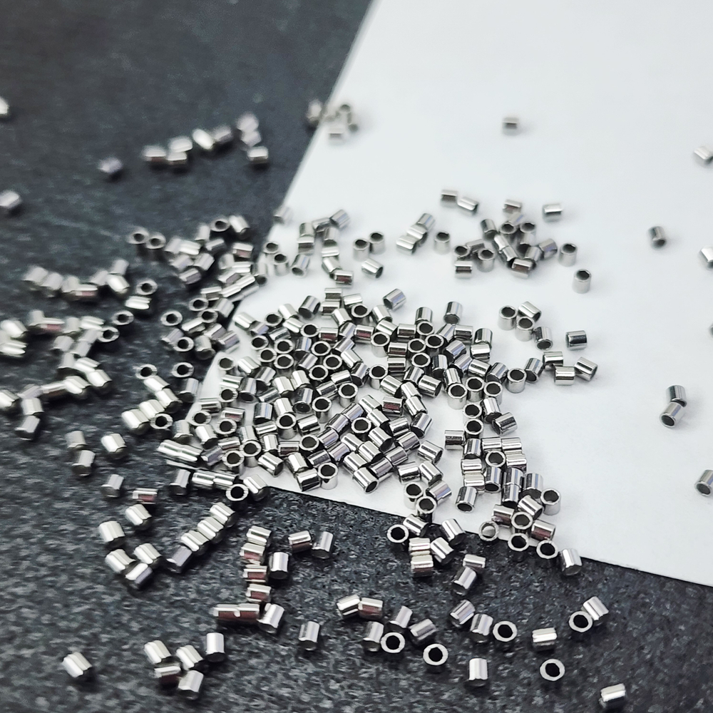 Кримп 1.5мм, сталь, крепко держит, зажимная бусина для троса
