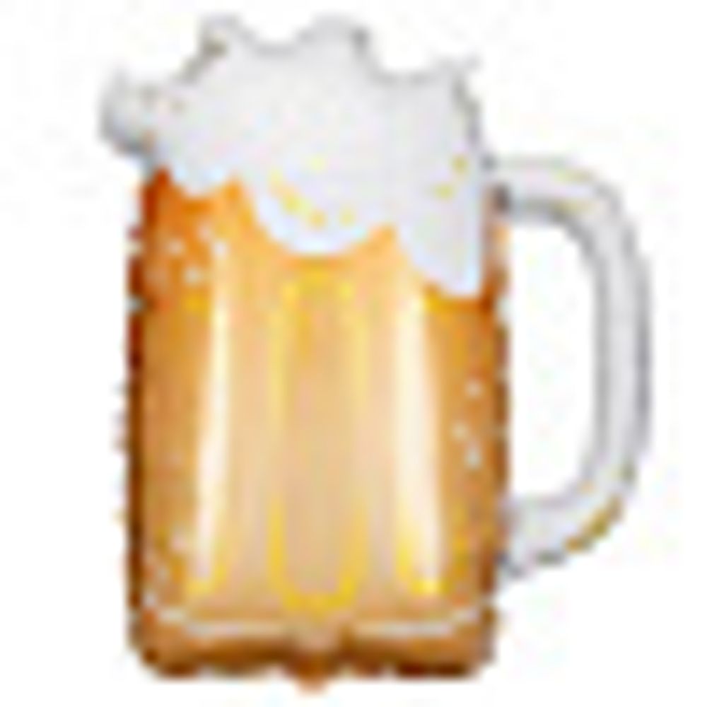 Шар-фигура, фольга, "Кружка пива" (ПатиДеко), 39"/99 см (БГ-)
