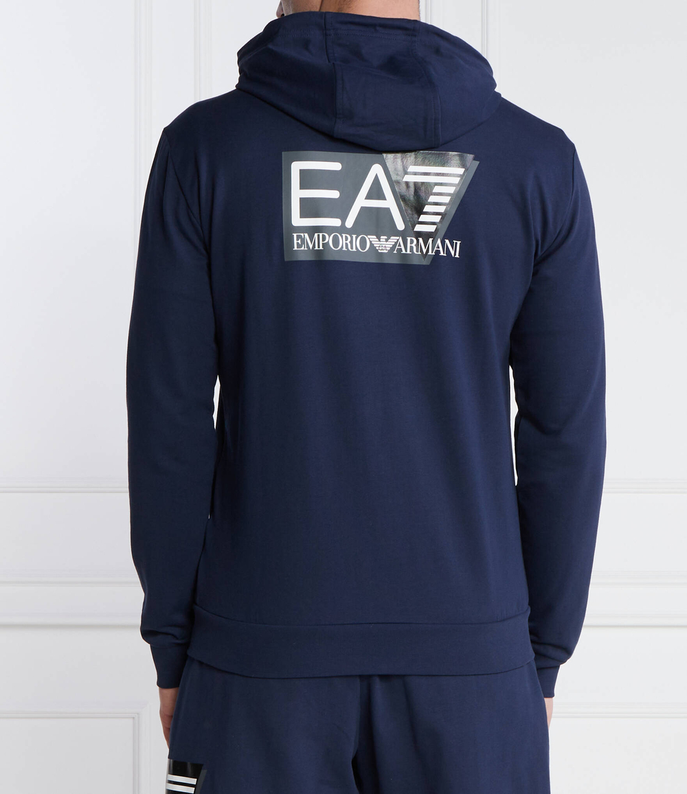 Худи EA7 - темно-синий(3DPM53 PJ05Z)