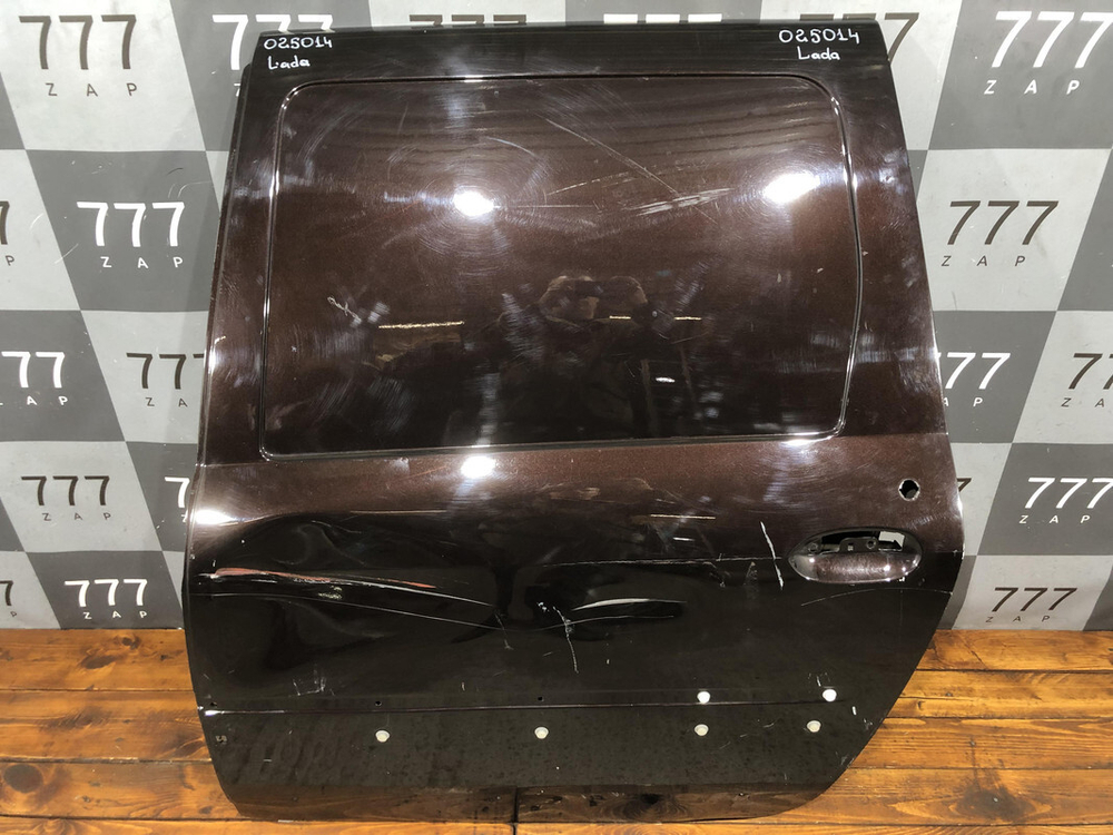 Дверь задняя левая глухая Lada Largus 12-22 Б/У Оригинал 821015688R
