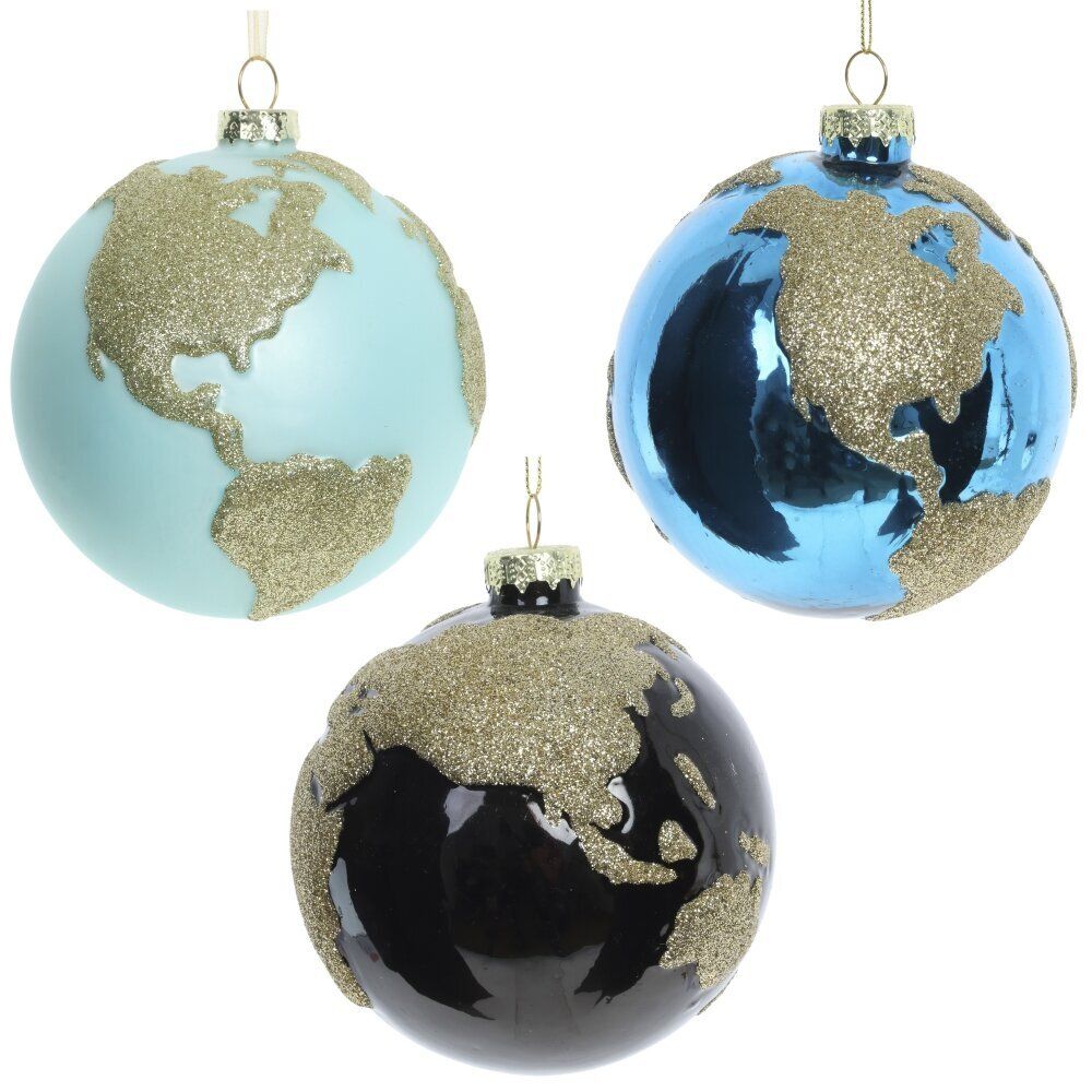 GAEM Украшение новогоднее "Планета", D10см, L10 W10 H10 см, 3в.