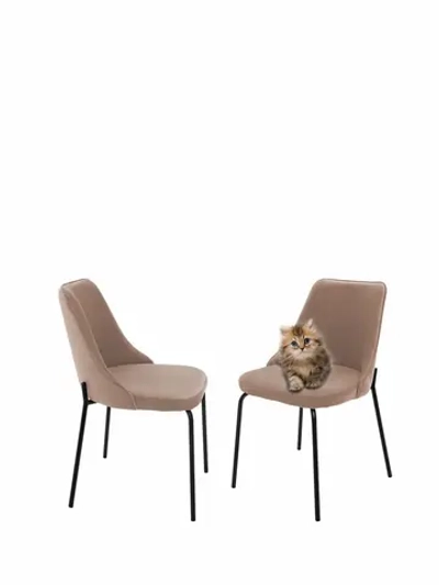 Стул "Флорес" 2 шт. Антивандальная ткань, Дизайнерские ножки