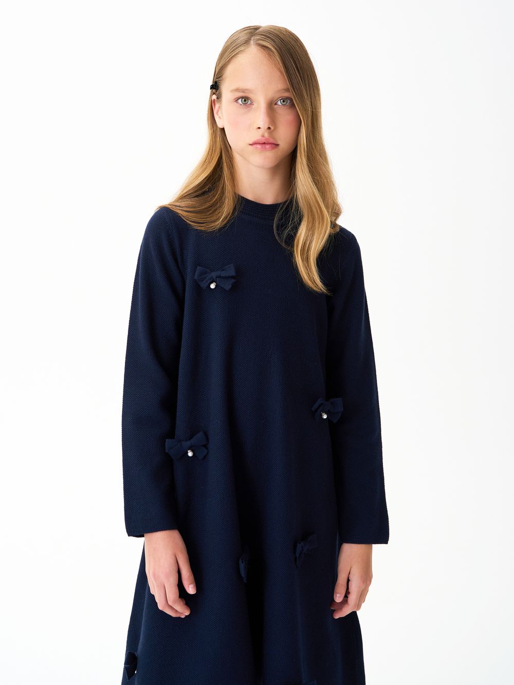 Платье для девочки AT1398 синий