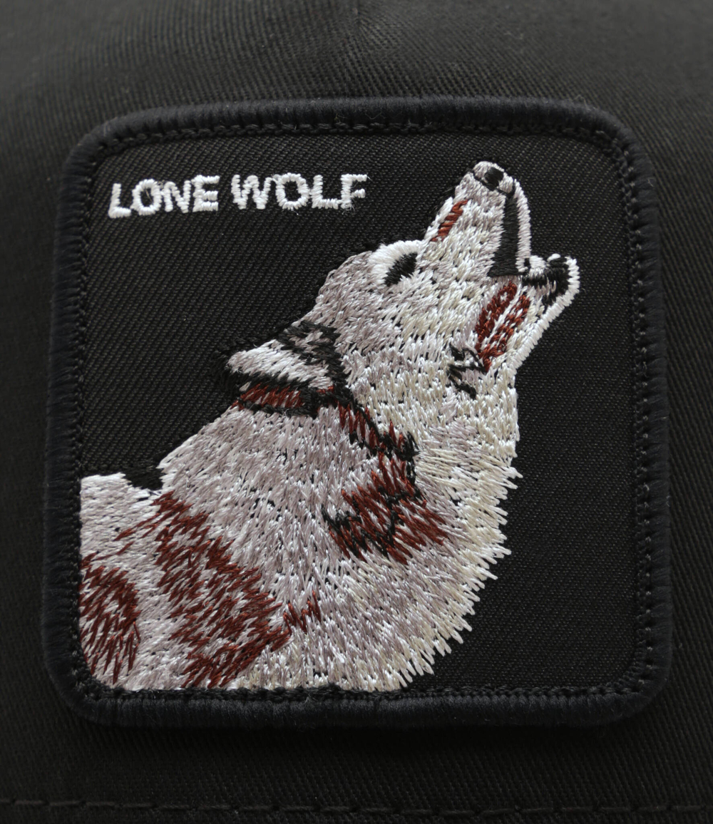 кепка the lone wolf Goorin Bros. - черный(101-0389)