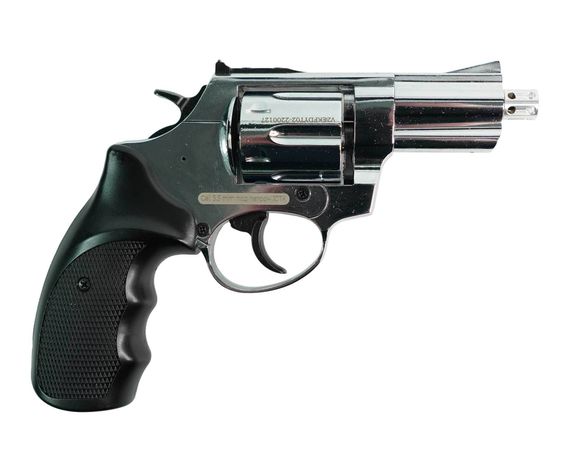 Сигнальный револьвер Taurus-S Kurs (Smith &amp; Wesson 2,5”) 5,5 мм под 10ТК, хром